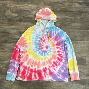Ivory Ella tie dye hoodie